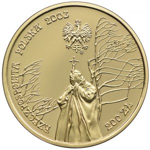 200 złotych 2003, Jan Paweł II - 25 Lat Pontyfikatu