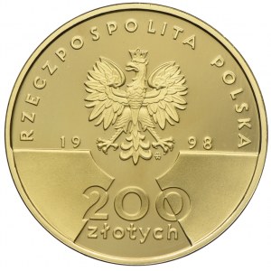 200 złotych 1998, Jan Paweł II - XX Lat Pontyfikatu