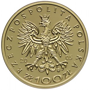 100 złotych 2005, August II Mocny