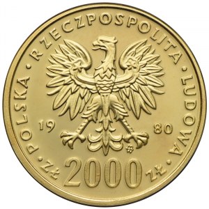 2000 złotych 1980, Bolesław I Chrobry
