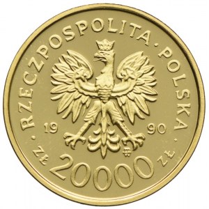 20000 złotych 1990, Solidarność 1980 - 1990