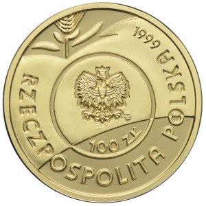 100 złotych 1999, Papież Pielgrzym