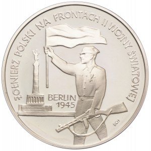 10 złotych 1995, Żołnierz Polski na Frontach II WŚ - Berlin 1945