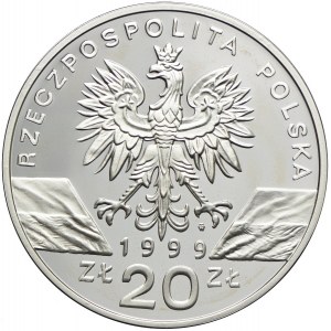 20 złotych 1999, Wilki