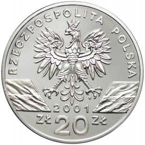 20 złotych 2001, Paź Królowej