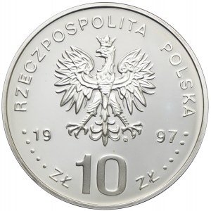 10 złotych 1997, Stefan Batory, popiersie