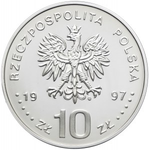 10 złotych 1997, Stefan Batory, półpostać