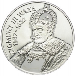 10 złotych 1998, Zygmunt III Waza, popiersie