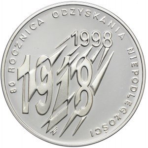 10 złotych 1998, 80. Rocznica Odzyskania Niepodległości
