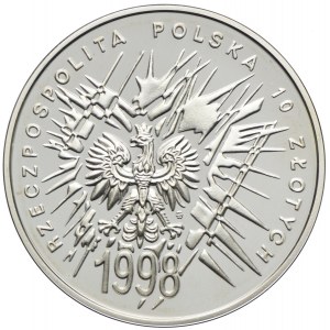 10 złotych 1998, 80. Rocznica Odzyskania Niepodległości