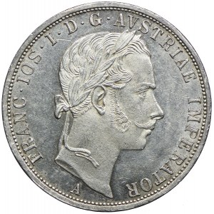 Austria, Franciszek Józef I, 2 floreny 1864 A, Wiedeń