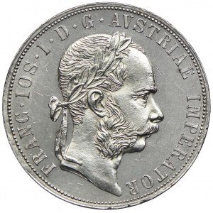 Austria, Franciszek Józef I, 2 floreny 1873, Wiedeń