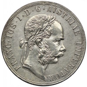 Austria, Franciszek Józef I, 2 floreny 1879, Wiedeń