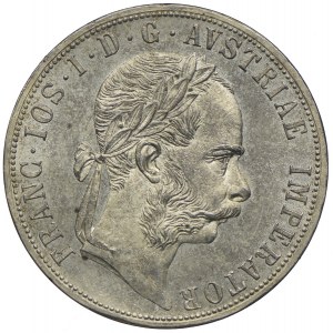 Austria, Franciszek Józef I, 2 floreny 1882, Wiedeń