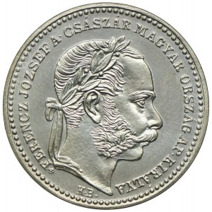 Węgry, Franciszek Józef I, 20 krajcarów 1868 KB, Kremnica, Artex