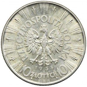 10 złotych 1938, Józef Piłsudski