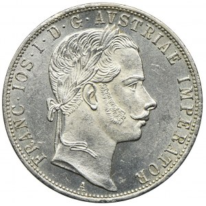 Austria, Franciszek Józef I, 1 floren 1859 A, Wiedeń