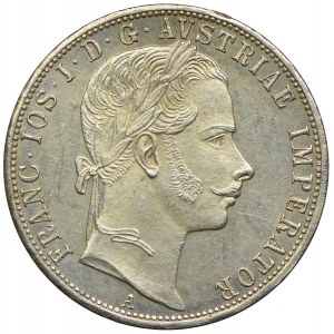 Austria, Franciszek Józef I, 1 floren 1859 A, Wiedeń