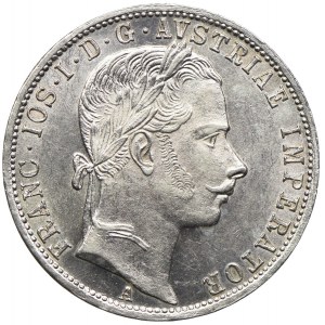 Austria, Franciszek Józef I, 1 floren 1863 A, Wiedeń