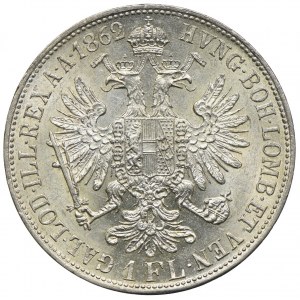 Austria, Franciszek Józef I, 1 floren 1862 V, Wenecja