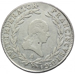 Austria, Franciszek I, 20 krajcarów 1811 A, Wiedeń