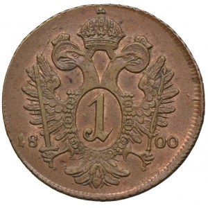 Austria, Franciszek II, 1 krajcar 1800, Wiedeń