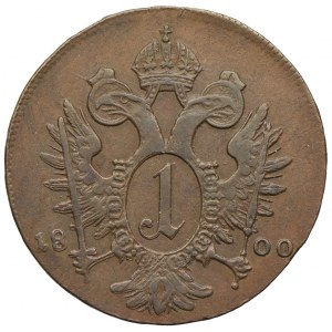 Austria, Franciszek II, 1 krajcar 1800, Praga