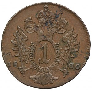 Austria, Franciszek II, 1 krajcar 1800, Smolnik