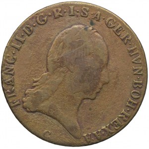 Austria, Franciszek II, 3 krajcary 1800, Praga