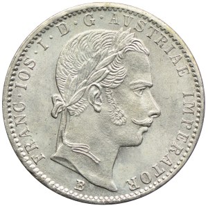 Austria, Franciszek Józef I, 1/4 florena 1860, Kremnica