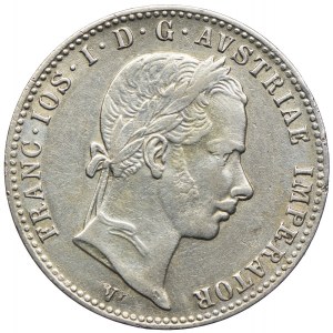 Austria, Franciszek Józef I, 1/4 florena 1862, Wenecja