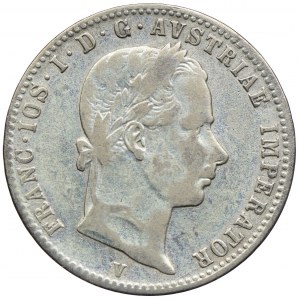 Austria, Franciszek Józef I, 1/4 florena 1859, Wenecja