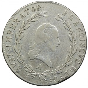 Austria, Franciszek II, 20 krajcarów 1812, Wiedeń