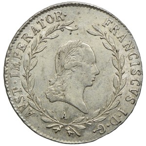 Austria, Franciszek II, 20 krajcarów 1823, Wiedeń