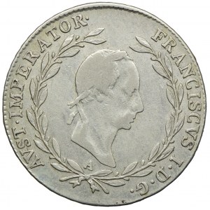 Austria, Franciszek II, 20 krajcarów 1829, Wiedeń