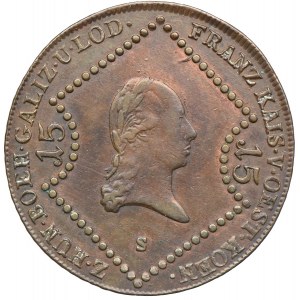 Austria, Franciszek II, 15 krajcarów 1807, Smolnik