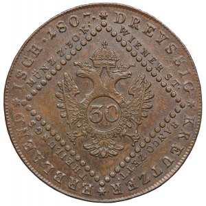Austria, Franciszek II, 15 krajcarów 1807, Smolnik