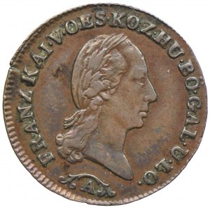 Austria, Franciszek II, 1/4 krajcara 1812, Wiedeń