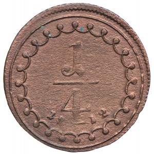 Austria, Franciszek II, 1/4 krajcara 1812, Kremnica