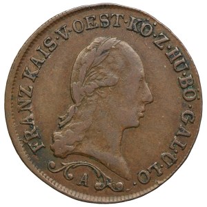 Austria, Franciszek II, 1 krajcar 1812, Wiedeń