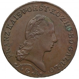 Austria, Franciszek II, 1 krajcar 1812, Nagybanya