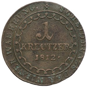 Austria, Franciszek II, 1 krajcar 1812, Smolnik