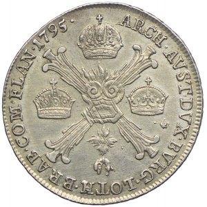 Niderlandy Austriackie, Franciszek II, 1/4 talara 1795, Kremnica