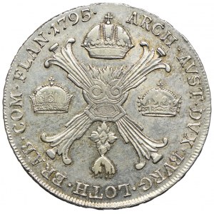 Nidrelandy Austriackie, Franciszek II, talar 1795, Günzburg