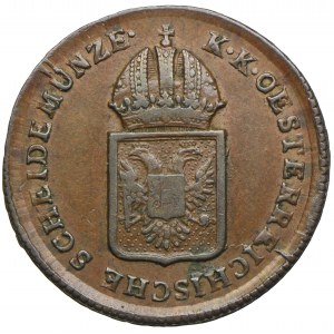 Austria, Franciszek II, 1/4 krajcara 1816, Wiedeń