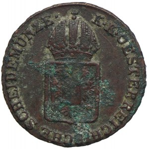 Austria, Franciszek II, 1/2 krajcara 1816, Oravita