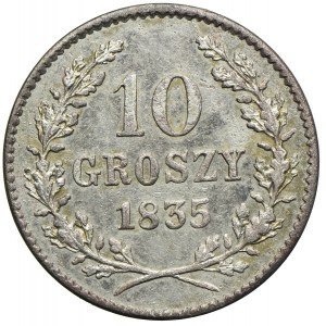 Wolne Miasto Kraków, 10 groszy 1835, Wiedeń