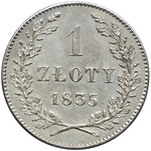 Wolne Miasto Kraków, 1 złoty 1835, Wiedeń