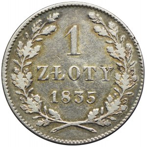 Wolne Miasto Kraków, 1 złoty 1835, Wiedeń