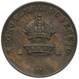 Austria, Franciszek II, Lombardia-Wenecja, 1 centesimo 1822, Wenecja